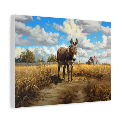 Donkey "Gus" Canvas 1.25"