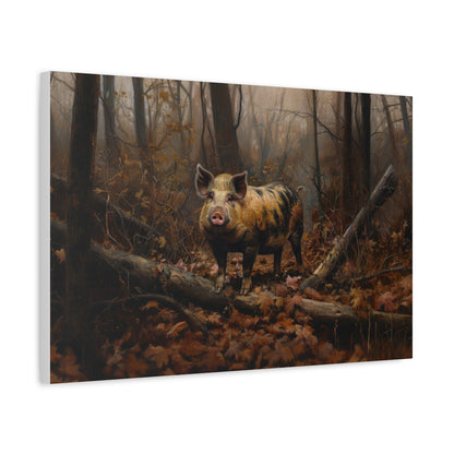 Kune Kune "Koa" Pig Canvas 1.25"