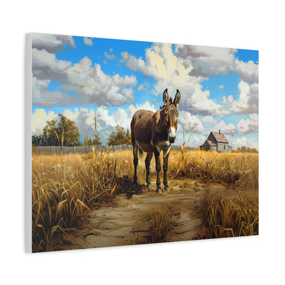 Donkey "Gus" Canvas 1.25"