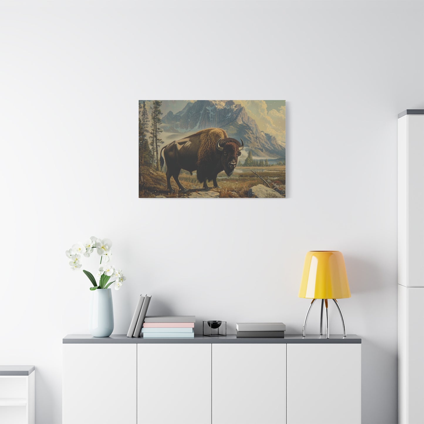 American "Whisper" Buffalo Canvas 1.25"