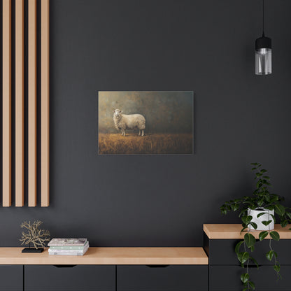 Suffolk "Molly" Sheep Canvas 1.25"