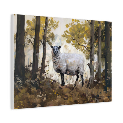 Suffolk "Dolly" Sheep Canvas 1.25"