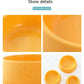 Frosted Footprint Plastic Pet Food Water Bowl