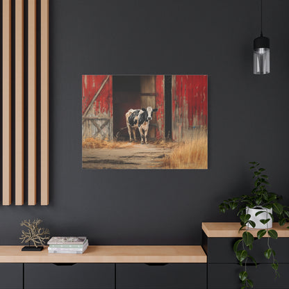 Holstein "Stella" Friesian Cow Canvas 1.25"