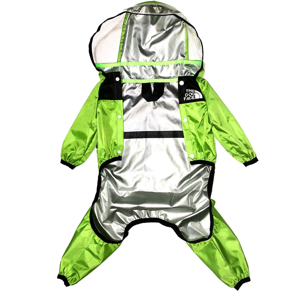Rainy Day Pet Poncho Lightweight Waterproof Dog Clothing