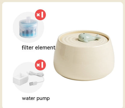 Ceramic Automatic Circulating Filtration Water Dispenser