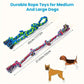 Tough Dog Rope Toy Tug Of War Chewers