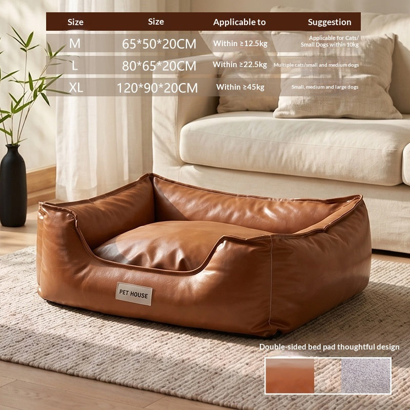 Extra Large Washable Detachable All-Season Dog Cat Bed