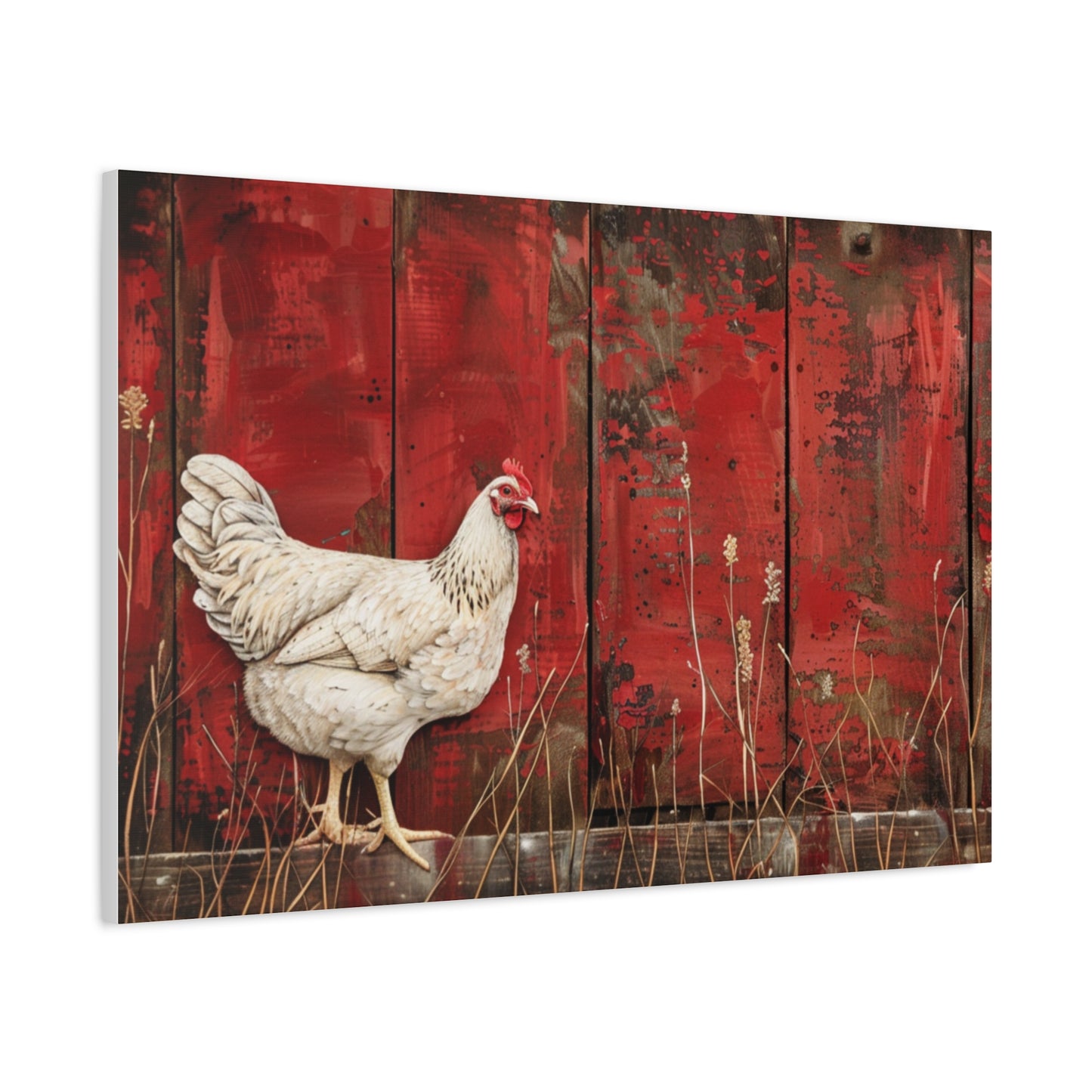 Leghorn "Spice" Chicken Canvas 1.25"