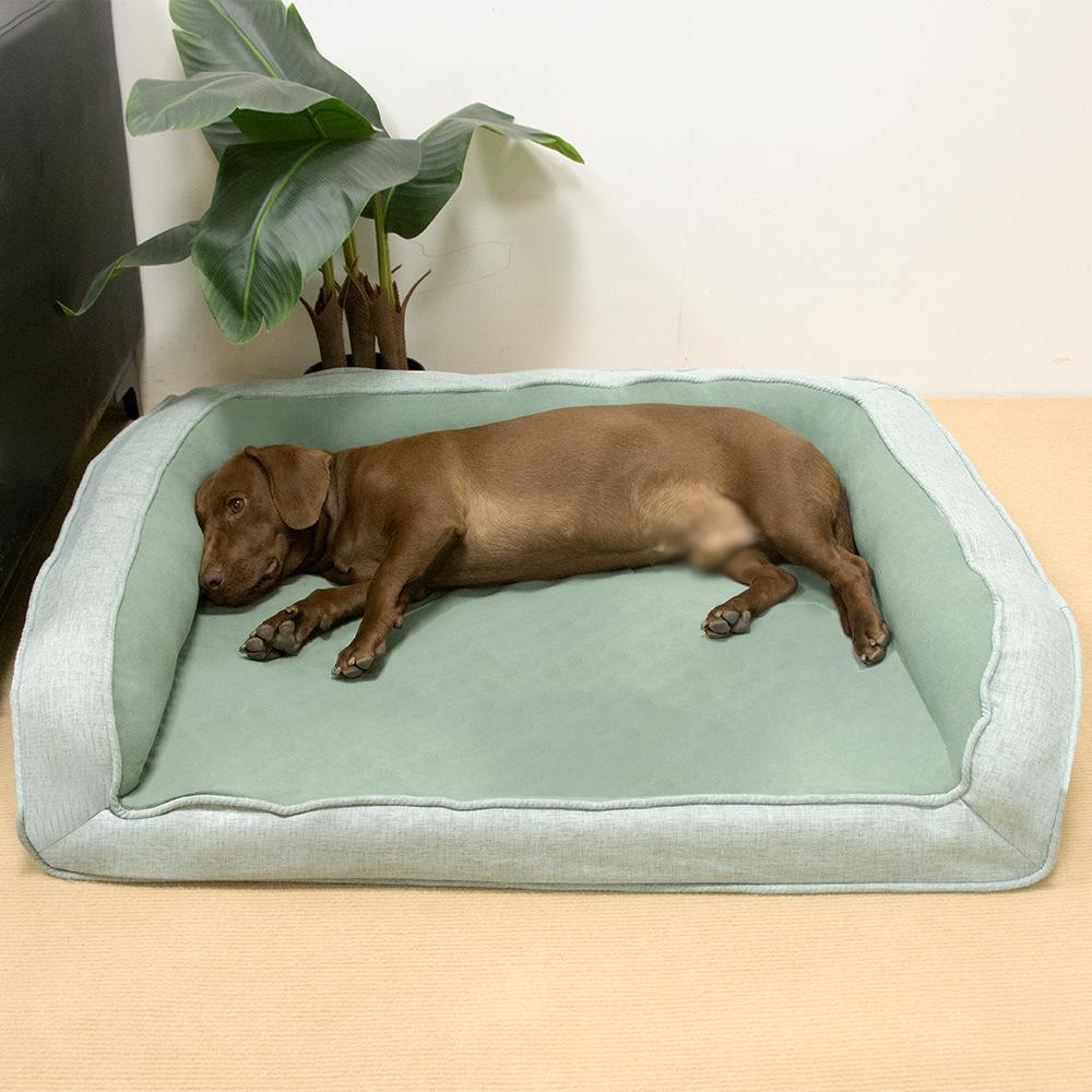 Orthopedic Pet Bed Supportive Dog Cat Lounger Kennel