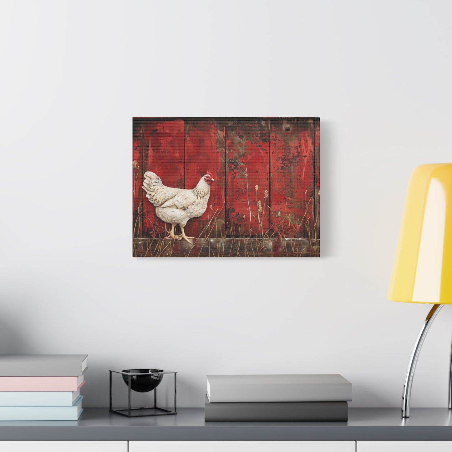 Leghorn "Spice" Chicken Canvas 1.25"