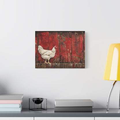 Leghorn "Spice" Chicken Canvas 1.25"