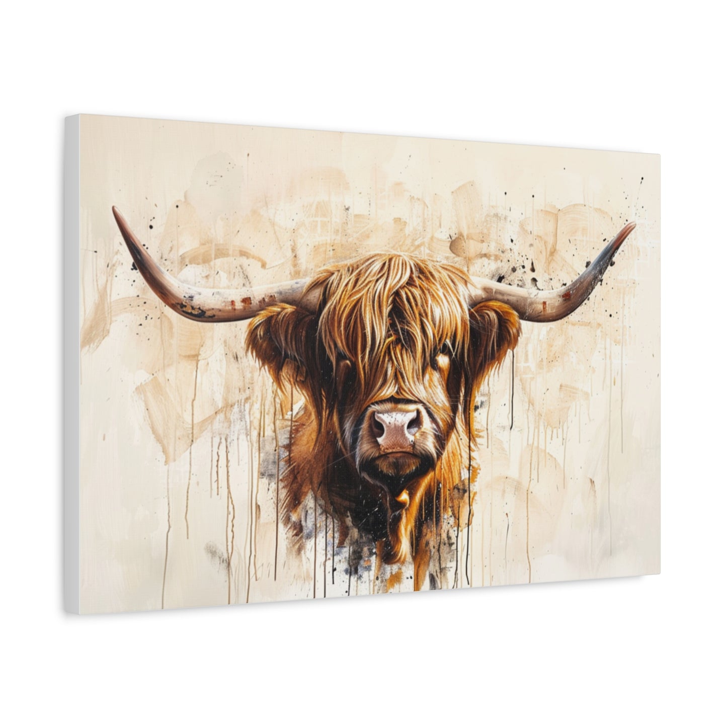 Highland "Red" Cow Canvas 1.25"