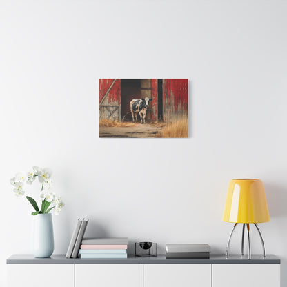 Holstein "Stella" Friesian Cow Canvas 1.25"