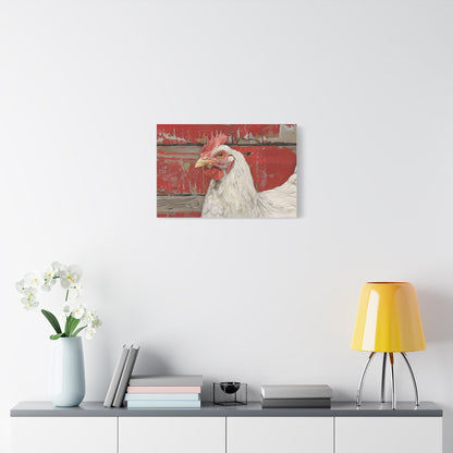 Leghorn "Bella" Chicken Canvas 1.25"