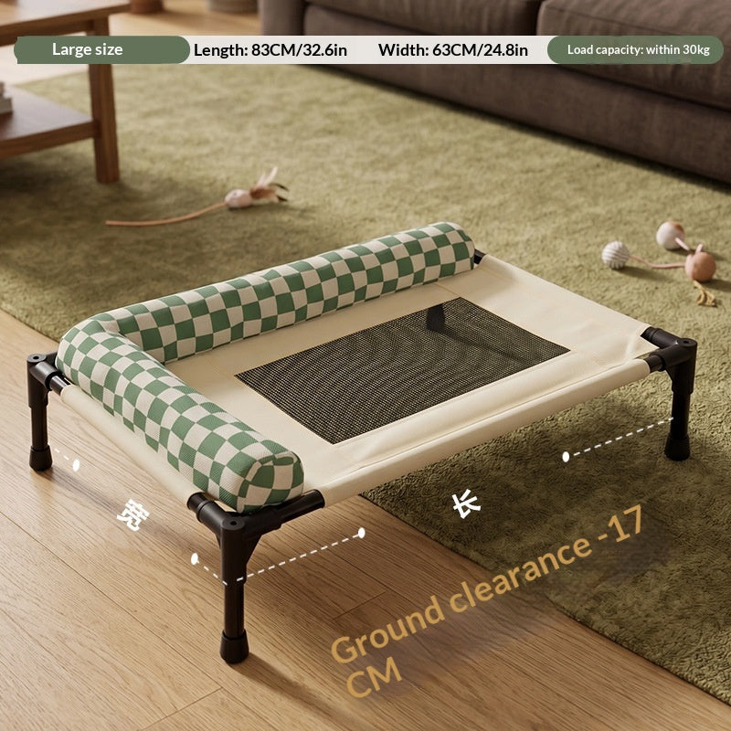 Portable Camping Pet Bed Washable Breathable Moisture Resistant