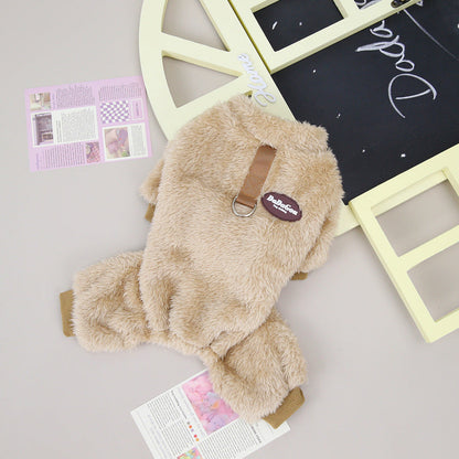 Tricolor Four-Leg Dog Sweater Winter Warm Pet Clothes