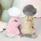Tricolor Four-Leg Dog Sweater Winter Warm Pet Clothes