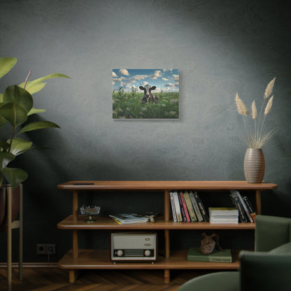 Holstein "Sky" Friesian Cow Canvas 1.25"