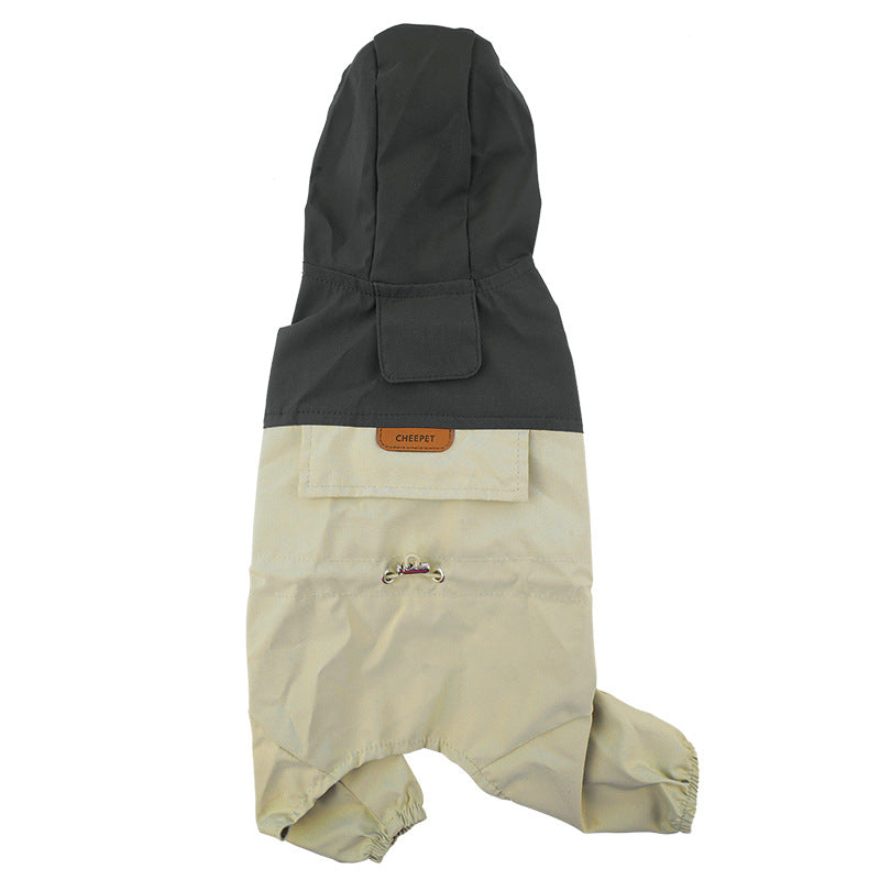 Waterproof Pet Raincoat Small Medium Dog Outdoor Clothing
