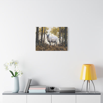 Suffolk "Dolly" Sheep Canvas 1.25"