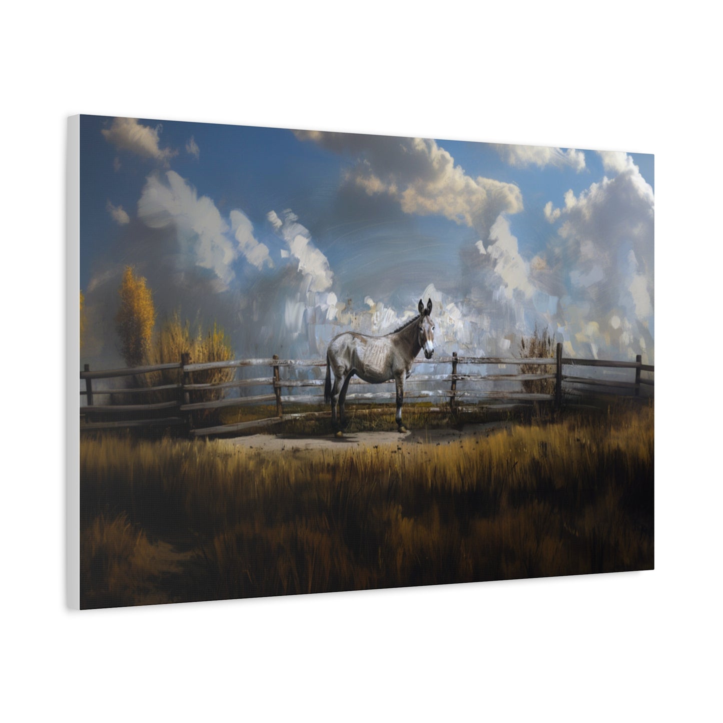 Donkey "Eeyore" Canvas 1.25"