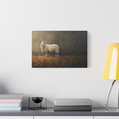 Suffolk "Molly" Sheep Canvas 1.25"