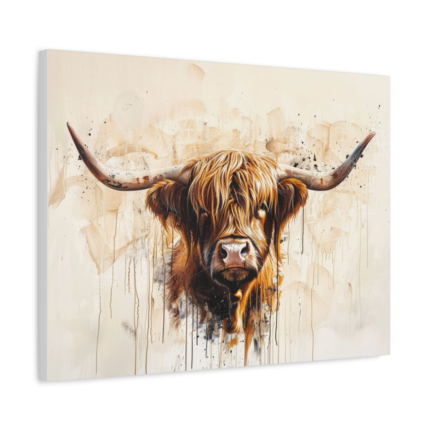 Highland "Red" Cow Canvas 1.25"