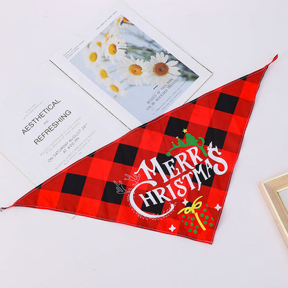 Pet Bandana Triangle Scarf Holiday Christmas Halloween Thanksgiving