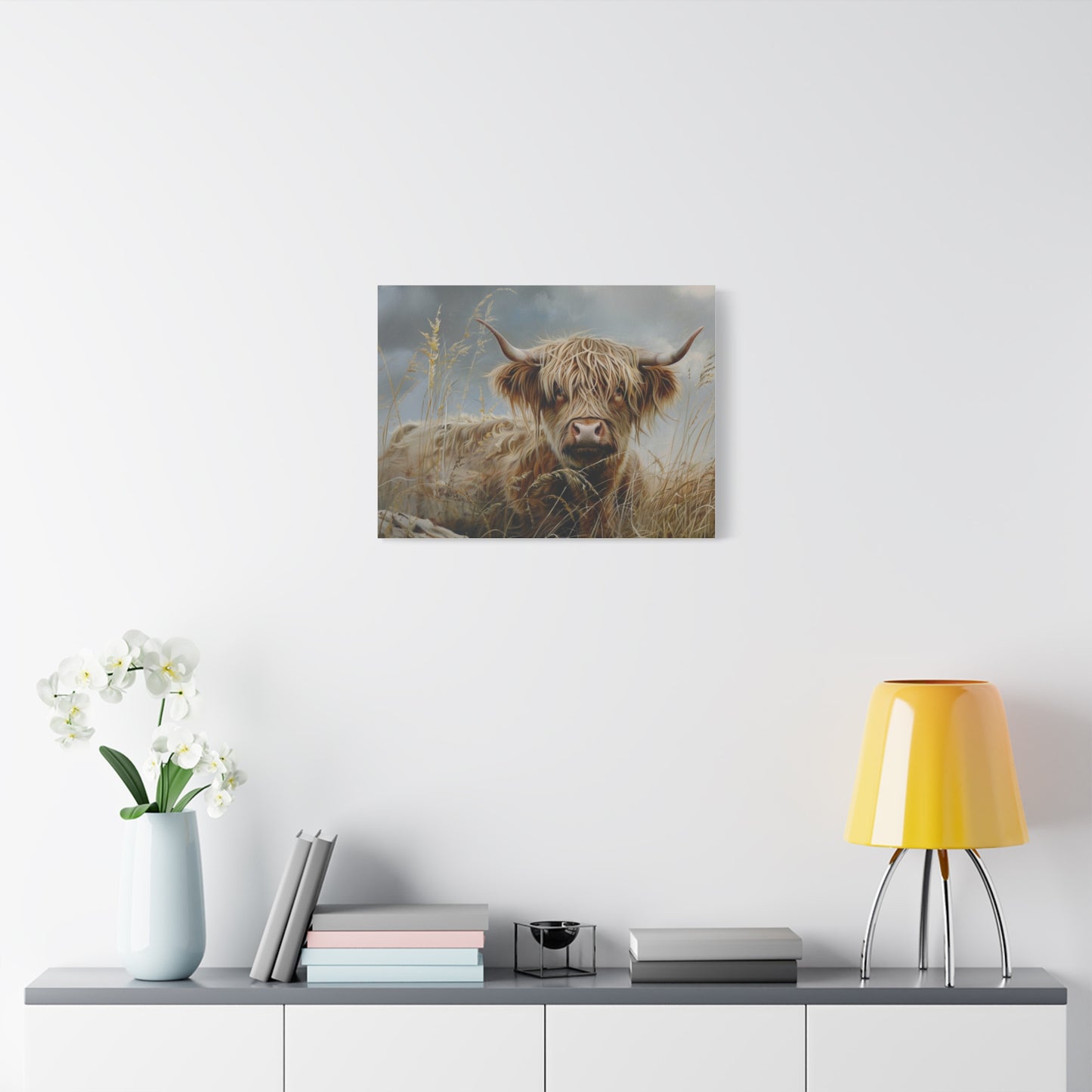 Highland "Goldilocks 2" Cow Canvas 1.25"