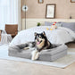 Waterproof Dog Bed With Removable Washable Cover Pet Supplies