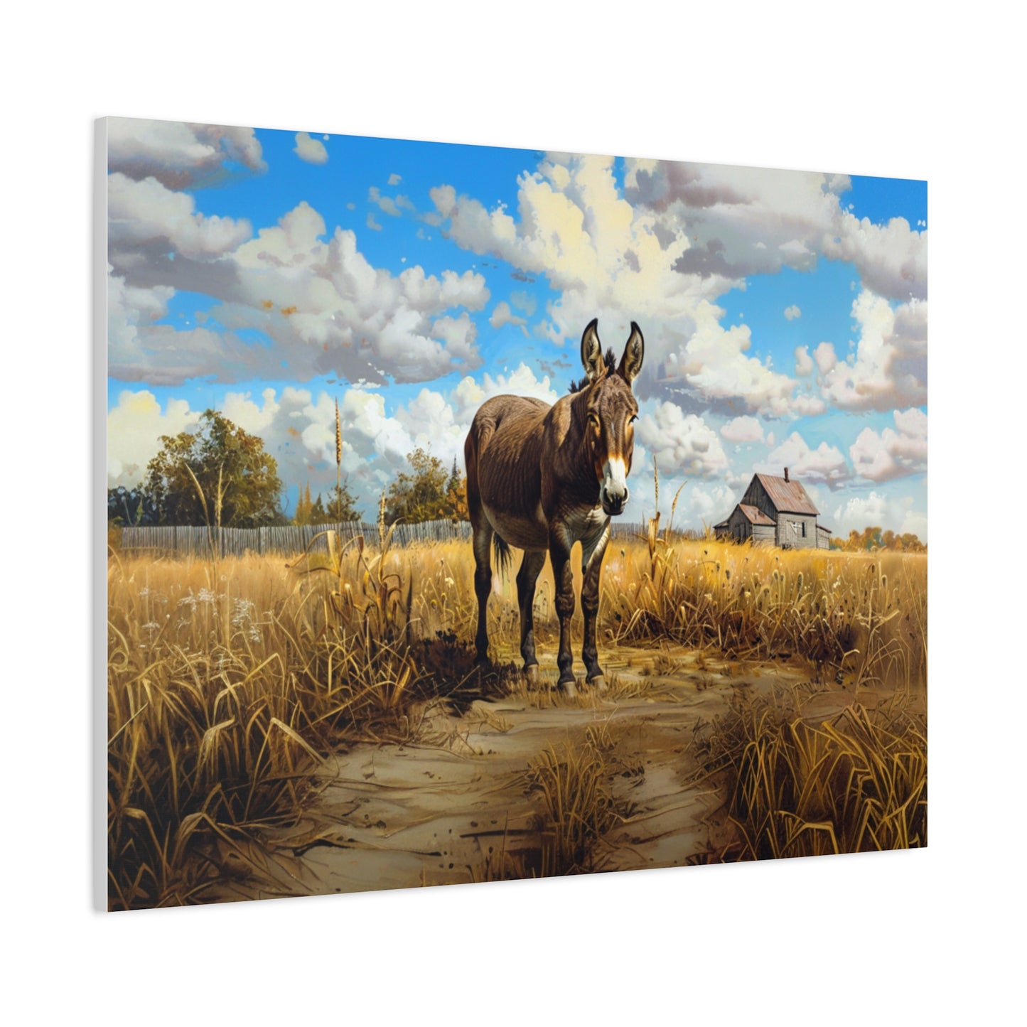 Donkey "Gus" Canvas 1.25"