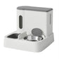Automatic Cat Feeder Water Dispenser Integrated Double Bowl