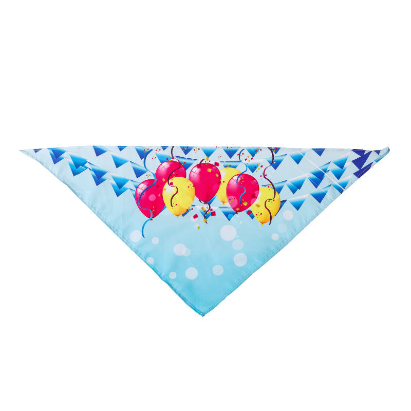 Pet Bandana Triangle Scarf Holiday Christmas Halloween Thanksgiving