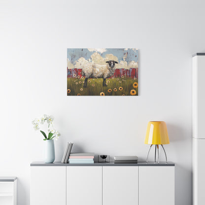 Suffolk "Bella" Sheep Canvas 1.25"