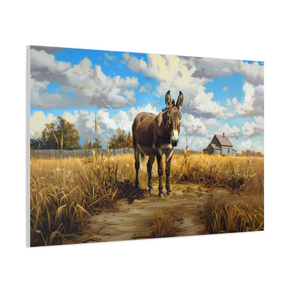 Donkey "Gus" Canvas 1.25"