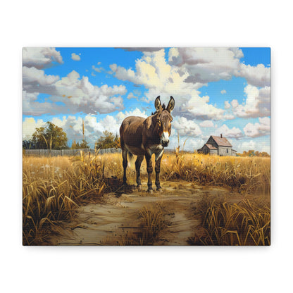 Donkey "Gus" Canvas 1.25"