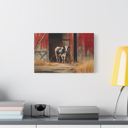 Holstein "Stella" Friesian Cow Canvas 1.25"