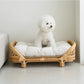 Rattan Dog Bed Rattan Dog Kennel For Small And Medium-Sized Dogs