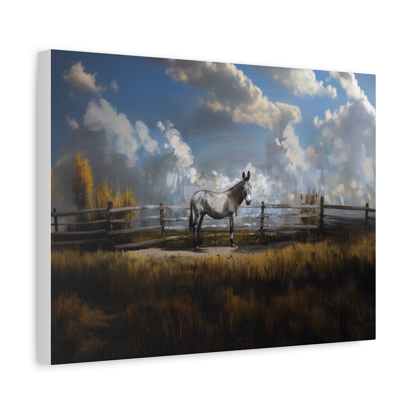 Donkey "Eeyore" Canvas 1.25"