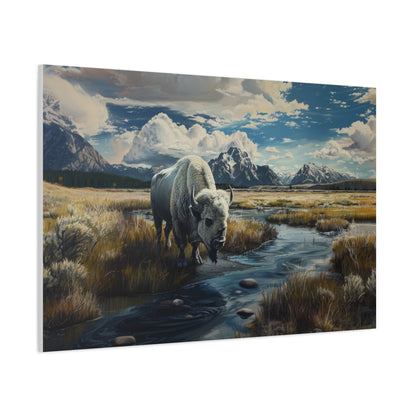 American "Spirit" Buffalo Canvas 1.25"