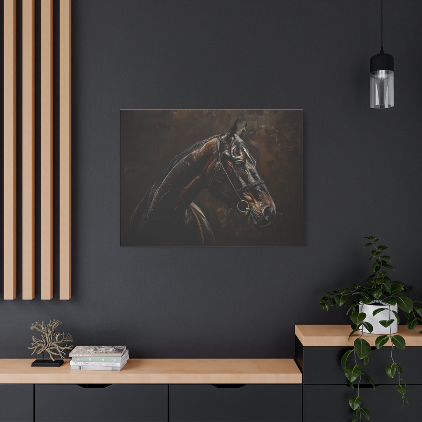 Thoroughbred "Noble Knight" Canvas 1.25"