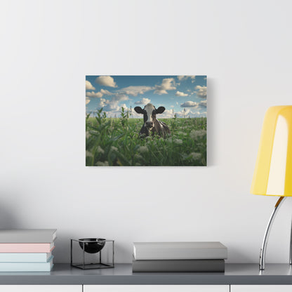 Holstein "Sky" Friesian Cow Canvas 1.25"