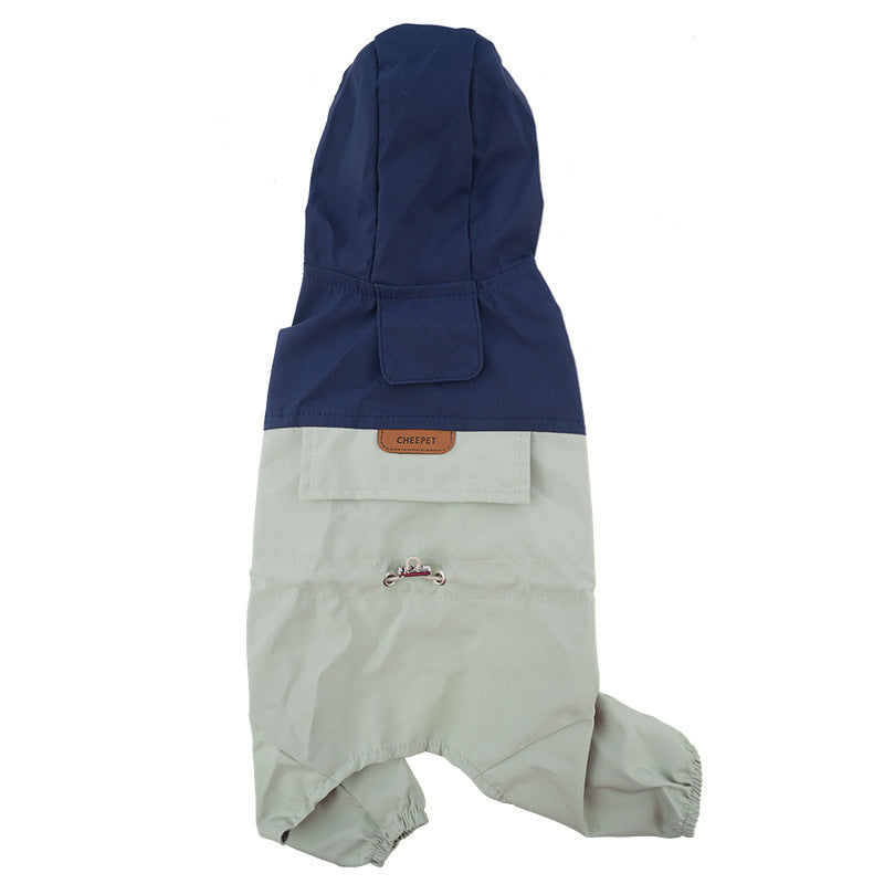 Waterproof Pet Raincoat Small Medium Dog Outdoor Clothing