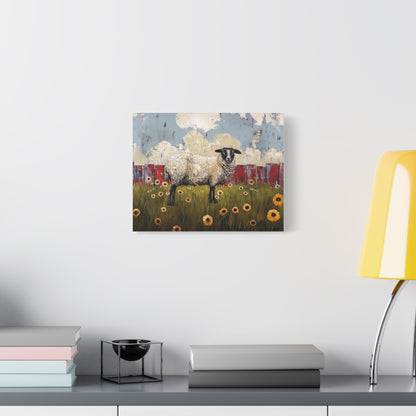 Suffolk "Bella" Sheep Canvas 1.25"