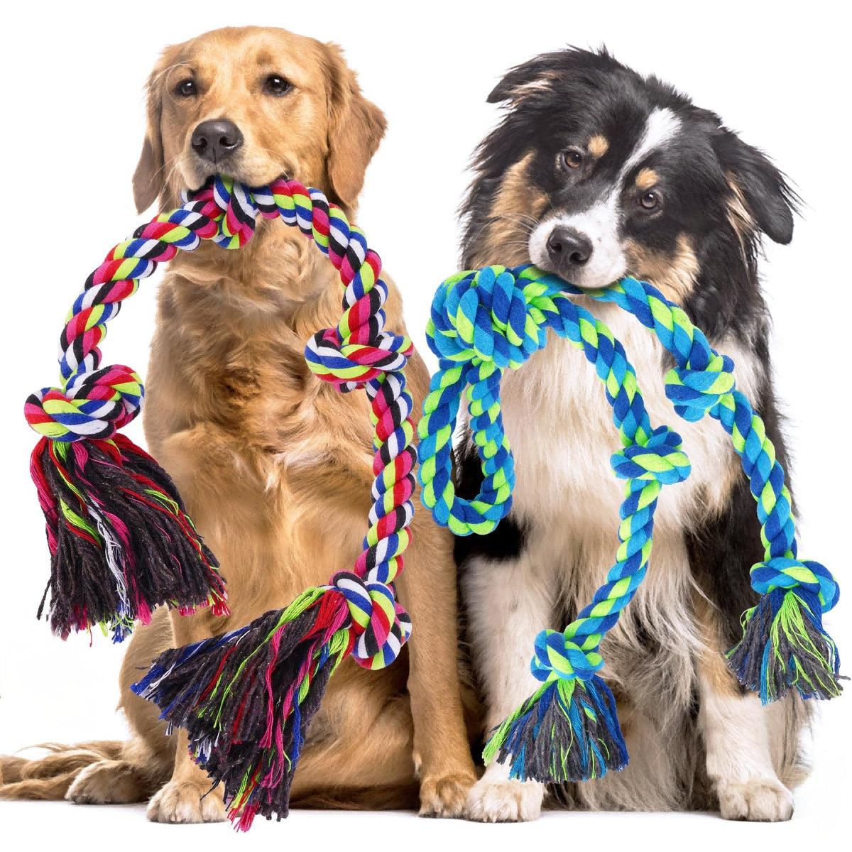 Tough Dog Rope Toy Tug Of War Chewers