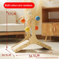 Solid Wood Cat Scratching Board Turntable Toy