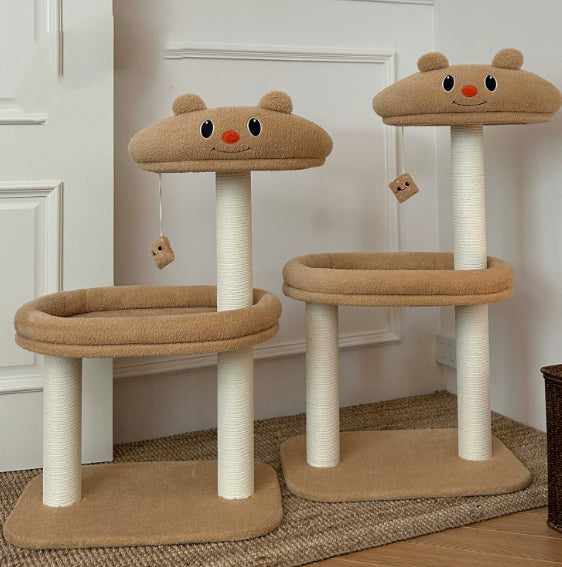 Little Panda Cat Climbing Frame Bed Scratching Toy