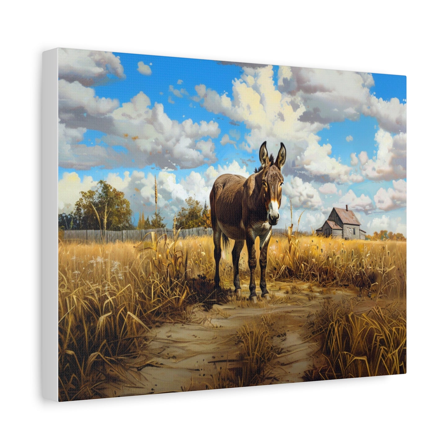 Donkey "Gus" Canvas 1.25"