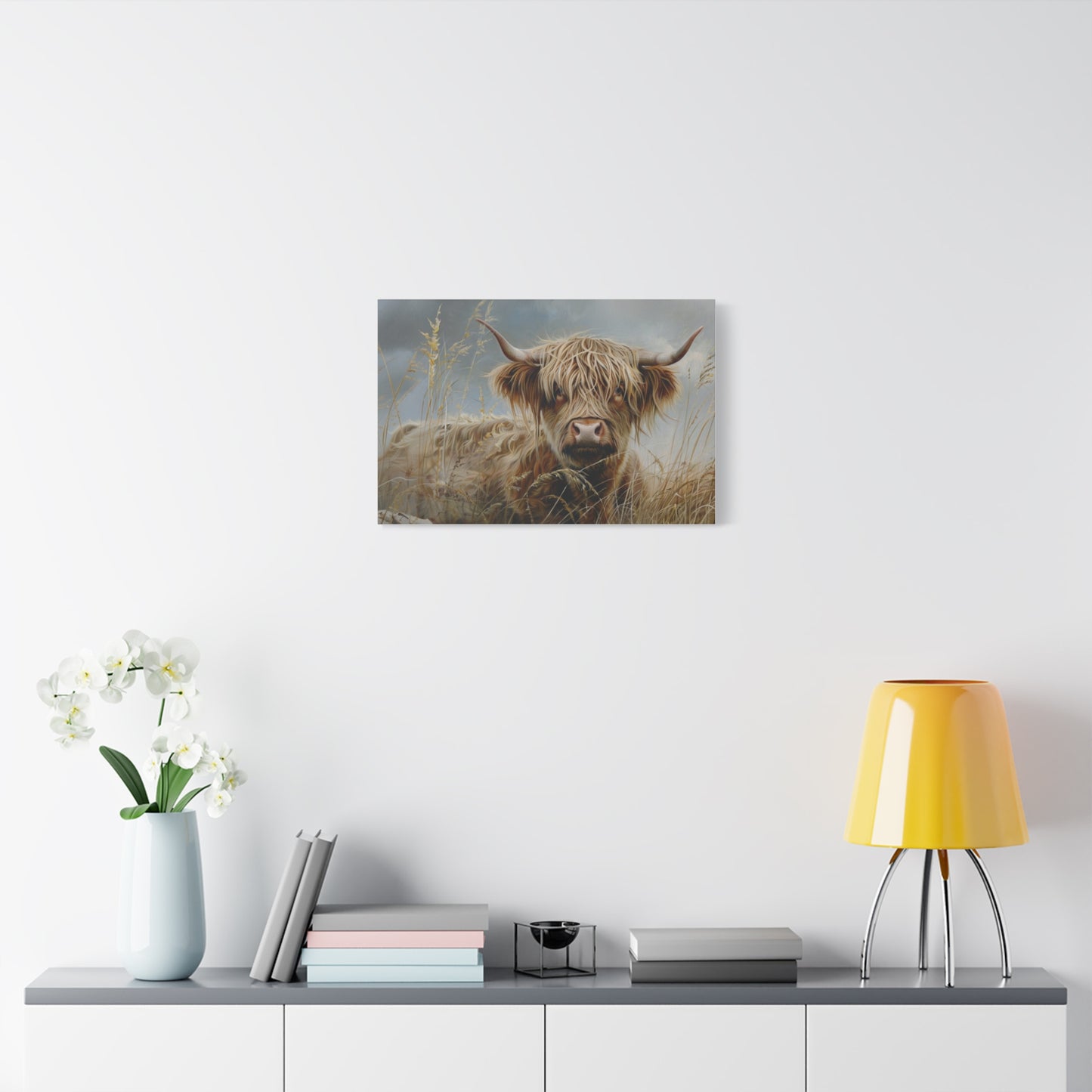 Highland "Goldilocks 2" Cow Canvas 1.25"